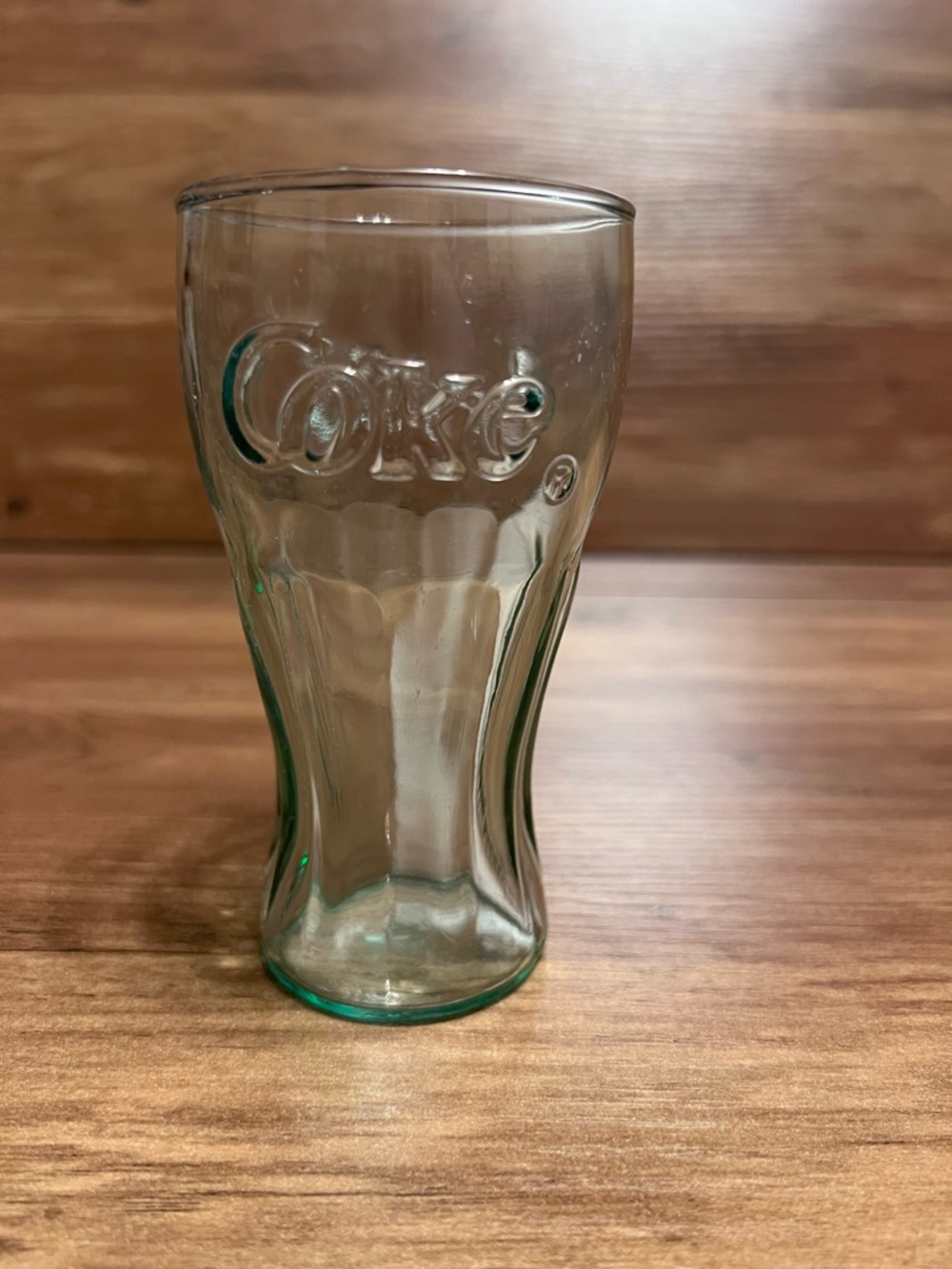 Vintage Coca Cola Coke Glass - Mini Green 4.5" tall 5 Oz